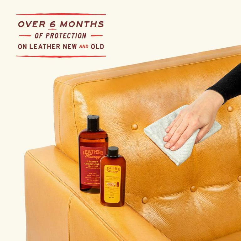 Leather Honey Leather Conditioner, 8 oz. Bottle 