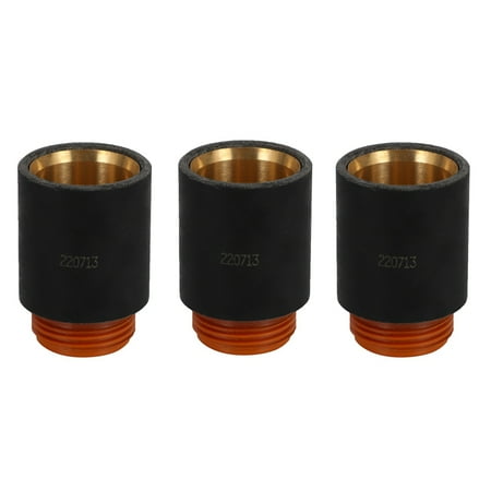 

3X Cutting Torch Retaining Cap 220713 for 45 Plasma Cutting Torch Consumables Replacement 45A Welding Soldering Supplies