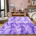 thumbnail image 2 of Conbriboy Area rugs for bedroom Indoor Floor carpets Room rugs Area Rugs for Bedroom Living Room large washable rug 6x9ft Tie-dye purple, 2 of 8