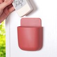 thumbnail image 4 of 4 PCS Punching-free Wall Storage Pocket Self Adhesive Wall-mounted Remote Holder Space-saving, 4 of 6