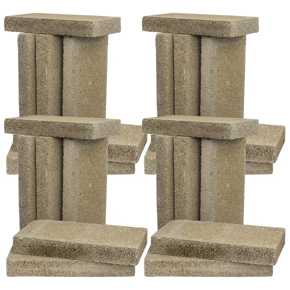 US Stove Company 4.5 x 9 x 1.25" Wood Burning Stove Firebrick, (6 Pack) (4 Pack)
