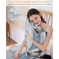 thumbnail image 5 of Coastal Pelican Satin Pillowcase for Hair and Skin with Zipper, Soft Breathable Cooling Silk Pillow Cases, Modernism Art Oil Painting Birds Throw Pillow Covers King Size 20"x40", 5 of 6