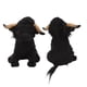 thumbnail image 1 of Juguete De Vaca De Peluche, Decoración De Juguete De Vaca De Peluche Portátil Lindo Para El Dormitorio Del Hogar ANGGREK Negro, 1 of 8
