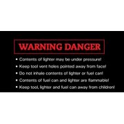 Cigar prop Butane Lighter Air Bleed Tool 1.0 Gloss Black