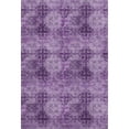 thumbnail image 2 of Addison Rugs Mayfield Washable Transitional Organic Eggplant Rectangle Rug, 10' x 14', 2 of 6