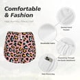 thumbnail image 4 of Rocae Leopard for Women's Athletic Shorts Quick Dry Workout Hiking Shorts With Pockets for Running, Yoga, Gym, Sports XX-Large, 4 of 9