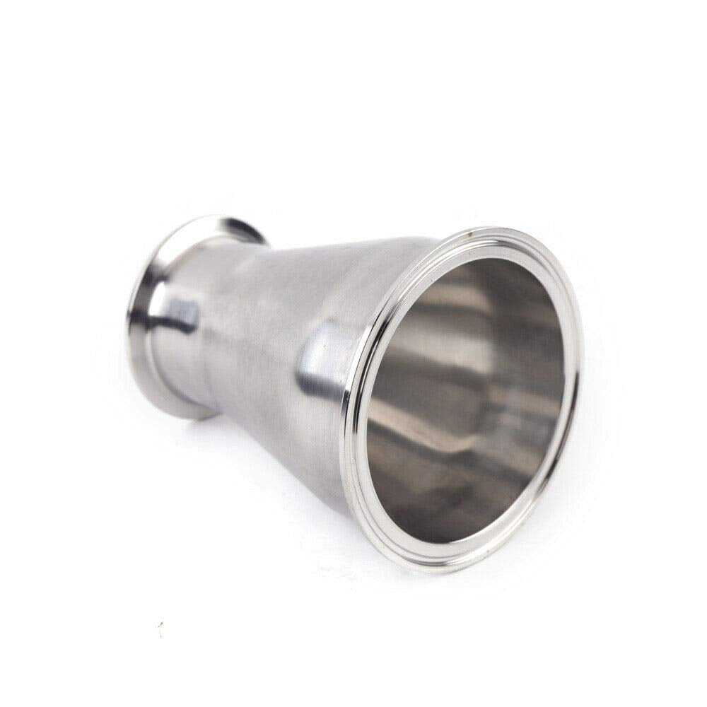 Miumaeov Sanitary Fitting Reducer Stainless Steel Concentric Reducer OD