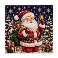 thumbnail image 2 of DIY Christmas Diamond Painting Art Kit with Frame, Vintage Winter Village Pearl Beads Craft for Adults, Starry Night Snowy Scene Gem Art for Home Wall Decor Holiday Handmade Gift Multiple Designs, 2 of 3