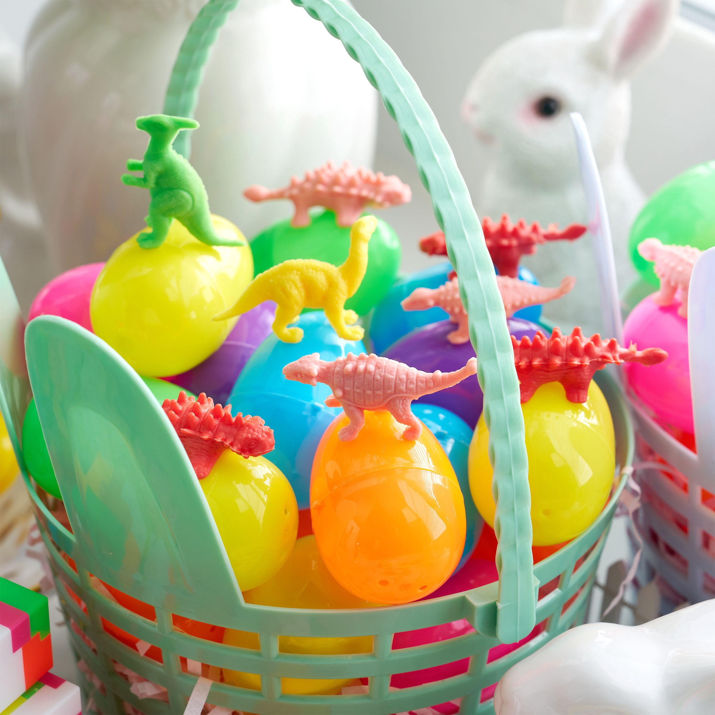 Joyfy 200 Packs Prefilled Easter Eggs with Assorted Toys,Easter Egg Bulk for Kids,Easter Eggs Hunt Events,Basket Stuffers Fillers,Classroom Prize Supplies