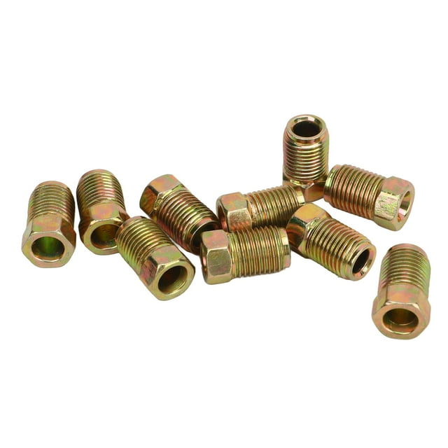 Kit de Raccord de Ligne de Frein, Kit de Raccord de Ligne de Frein 3/8 Pouce Ajustement Universel Robuste 24 Fils pour Ligne de Frein 3/16 Pouces
