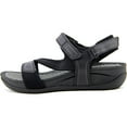 thumbnail image 2 of baretraps donatella women  open-toe synthetic black sport sandal, 2 of 5