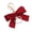 Red, variant on Sturdy Alloy Pearls Heart Ribbon Bowknot Keychain Pendnat Designed For Trendy Women Who Love Individualized Jewelry