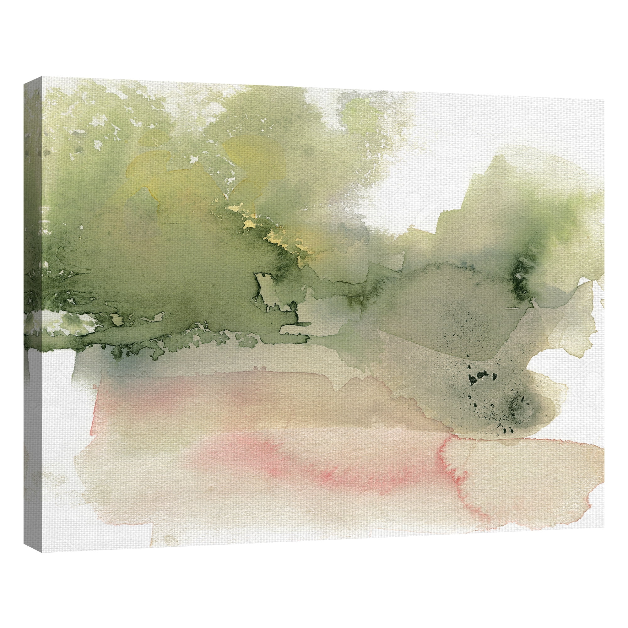 Masterpiece Art Gallery Watercolor 2 Crop Abstract By Brenna Harvey Canvas Art Pri22" x 28"