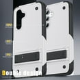 thumbnail image 5 of Dteck for Motorola G 5G 2022 Case with Built-in Kickstand, Heavy Duty Hybrid Shockproof Rugged Hard Plastic Bumper Soft Silicone Rubber Drop Protective Phone Cover,white, 5 of 7
