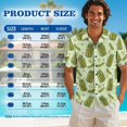 thumbnail image 7 of KUIFORTI Pickle Couple Matching Outfits Lightweight Matching Men and Women Outfits Hawaiian Shirt for Men Breathable 4-Way Stretch Suitable for Everyday Casual Wear, 7 of 7