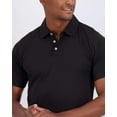 thumbnail image 4 of Real Essentials 3 Pack: Men's Jersey Cotton Short Sleeve Polo Shirt - Breathable Performance Polo (Available in Big & Tall), 4 of 7
