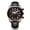 Rose Black, variant on MEGIR Sport Watch Chronograph Men's Quartz Military Wristwatch Waterproof Luminous Clock Men Gifts