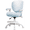 Blue, variant on Hoffree Kids Desk Chair with Adjustable Backrest Flipped Arms Ergonomic Study Chair wtih Adjustable Footrest Height Rolling Pink office chair for Teens Boys Girls in Study Room
