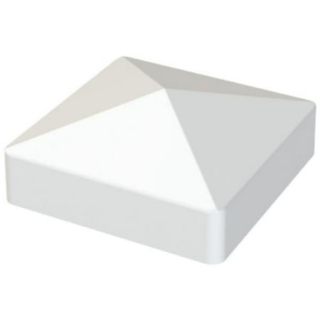 Superior Plastic Products 910010600-01 6 in. Flat Cap White