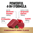 thumbnail image 6 of Force Factor Total Beets Ultimate Heart Health, Blood Pressure Support with CoQ10 & Beet Root for Nitric Oxide, Pomegranate Berry, 60 Soft Chews, 6 of 14