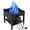Square-260K BTU, variant on Frizi 1-Burner Propane Gas Outdoor Stove, 260000 BTU Camping Stove, 0-20 PSI Adjustable Regulator & Steel-Braided Hose