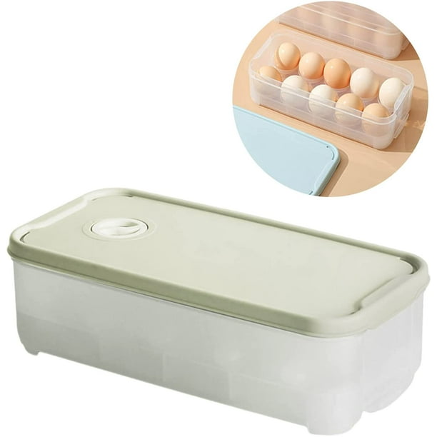 Plastic Egg Box, Egg Storage Box, Plastic Fridge Storage Egg Box Basket