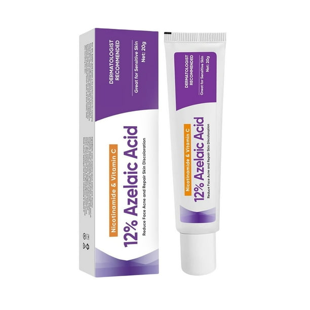 Essences Skin Care Suero facial con 12 % de azelaico, ácido hialurónico y niacinamida, que alivia e ilumina el tono de la piel, 20 g Autorización