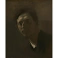 thumbnail image 2 of Eugène Carriere 20x24 Gold Ornate Framed and Double Matted Museum Art Print Titled - Armand Berton (C. 1891), 2 of 4