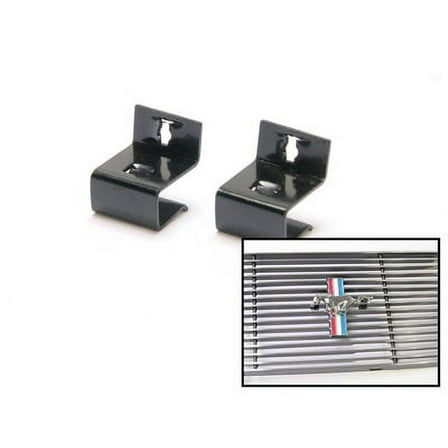 Scott Drake C5ZZ-16229-BGMC Billet Grille Emblem Mounting Clips