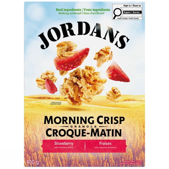 Jordans Morning Crisp Strawberry Granola Cereal