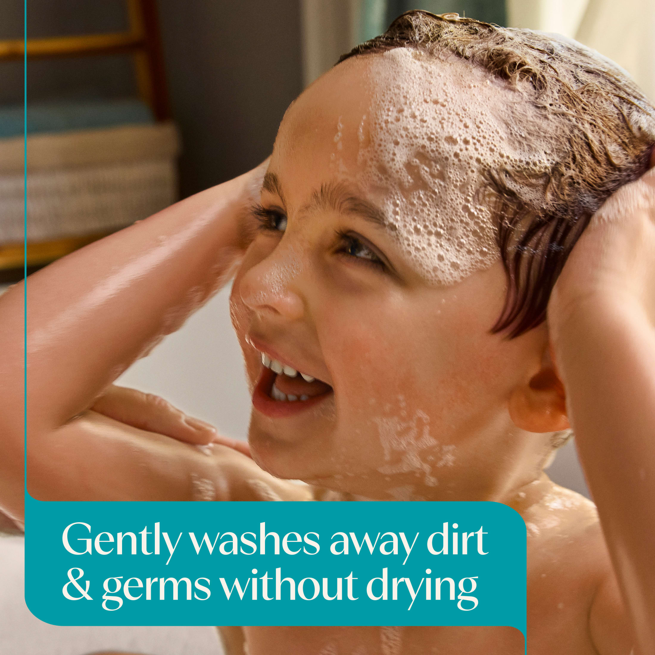 Aveeno Kids Face & Body Wash for Sensitive Skin, 18 oz photo 2