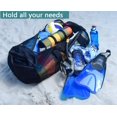 thumbnail image 3 of Bolsa de buceo Bulex XXL de malla para buceo o esnórquel con bolsillos con cremallera, 3 of 7