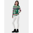 thumbnail image 2 of No Boundaries Christmas Sweater, Women's and Women's Plus, 2 of 5