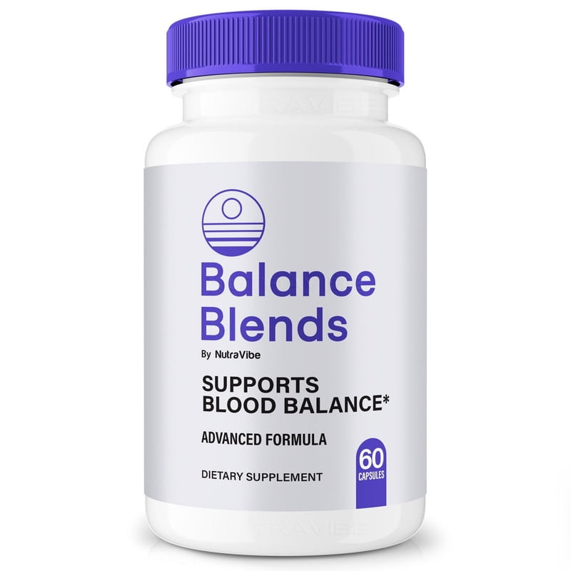 Balance Blends – Original Formula with a Clean Blend to Support Healthy Circulation, Natural Energy & Balanced Levels | Just 2 Easy-to-Swallow Pills Daily (60 Capsules)