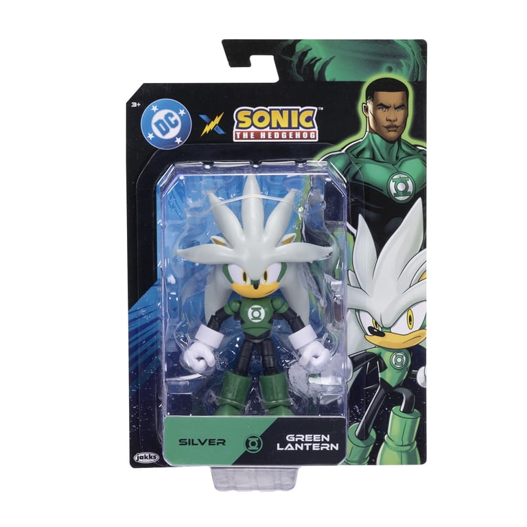 Sonic X DC Silver As Green Lantern 5 inch Action Figure - Walmart.com