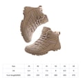 thumbnail image 4 of Tenis Botines Botas Altas de Senderismo Unisex Antideslizantes para Hombre Mujer (42) Color Arena Likrtyny Tenis De Mujer Tenis De Hombre, 4 of 9