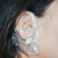 thumbnail image 3 of 500 Pieces Ear Protector Caps Clear Shower Water Ear Covers for Hotel Shower, 3 of 8