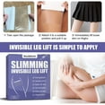 thumbnail image 5 of 10 PCS Thigh Lift Tape - Invisiblely Leg Lifting Sticker, Immediately Firming Thigh Patch, Smooth Cellulite Patches for Thighs, Leg Tape Shaping Beautiful Legs, 5 of 5