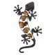 thumbnail image 4 of Escultura de pared Gecko Moderno Arte de La Pared Decoración Escultura Colgante de Pared Metal Decorativo Animal Estatua Ornamento para Oficina Hogar Patio Valla Jardín , Estilo A Fanmusic Escultura de pared, 4 of 7