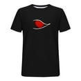 thumbnail image 5 of Tops para hombre, blusas y camisas de manga corta con cuello redondo para hombre, camiseta deportiva informal con estampado de corazones a la moda para hombre, blusa de poliéster de manga corta con cu, 5 of 5