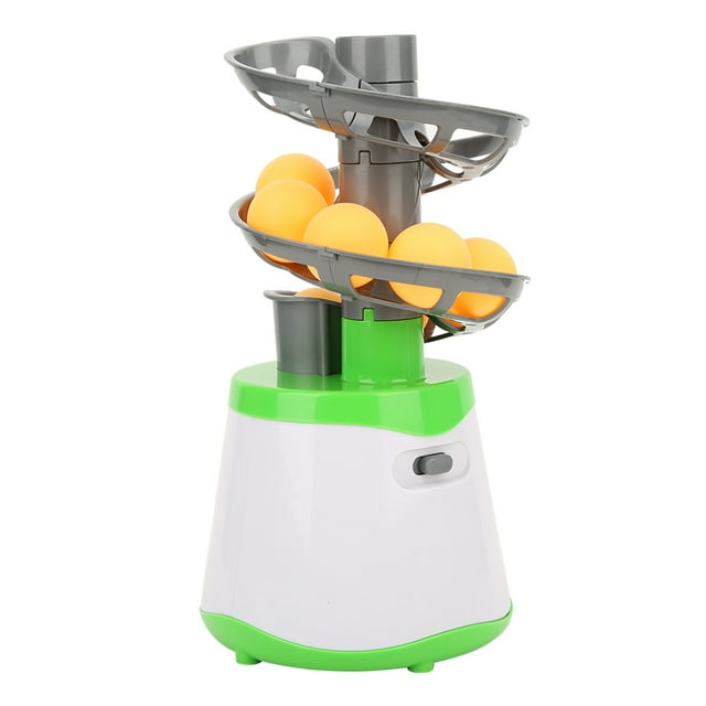 Peahefy Pings Pong Trainer,Table Tennis Training Machine,Portable ABS Table Tennis Trainer Pings Pong Ball Automatic Launcher Training Machine Children Entertainment Toy