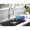 thumbnail image 4 of KOHLER 22974-WB-2MB Crue Touchless and Voice Activated Kitchen Sink Faucet with Pull Down Sprayer, Motion Sensor, Hands Free Kitchen Faucet, Vibrant Brushed Moderne Brass, 4 of 7