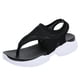 thumbnail image 2 of Mujeres señoras transpirable comodidad ahueca hacia fuera Casual cuñas malla zapatos chanclas sandalias Wmkox8yii nm7796, 2 of 9
