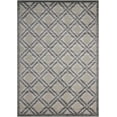 thumbnail image 2 of Nourison Graphic Illusions Plaid Grey 7'9" x 10'10" Area Rug, (8 x 11), 2 of 5
