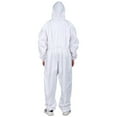 thumbnail image 2 of Cleaing Disposable SMS Breathable Coverall, Pack of 3, Hazmat Suit, Painters Coveralls, 2 of 6