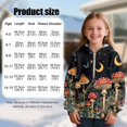 thumbnail image 7 of Pzuqiu Mushroom Girls Hoodies 8-9 Lightness Soft Fall Winter Clothes Fleece Warm Pullover Hoodie Long Sleeve Sweatshirts Practical Casual Children Fall Coat for Everyday Wear, 7 of 7