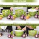 thumbnail image 5 of Centrifugadora de Lechuga, Escurridor de Lechuga Multifuncional, Centrifugadora para Ensalada Manual, Centrifuga de Verduras R&aacute;pido y F&aacute;cil, Secador de Lechuga y Verduras, Conten, 5 of 8