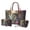 Green - Dragon Rose, variant on DISNIMO Dragon Rose Print Tote Bag and Wallet Set with Make Up Bag Portable Large Shoulder Satchel Purse Women's Handbags Set of 3