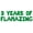 Green, variant on Letter Balloons - 3 YEARS OF FLAMAZING 16" Inch Alphabet Letters Foil Mylar Balloon 3rd Birthday Party Banner (Green)