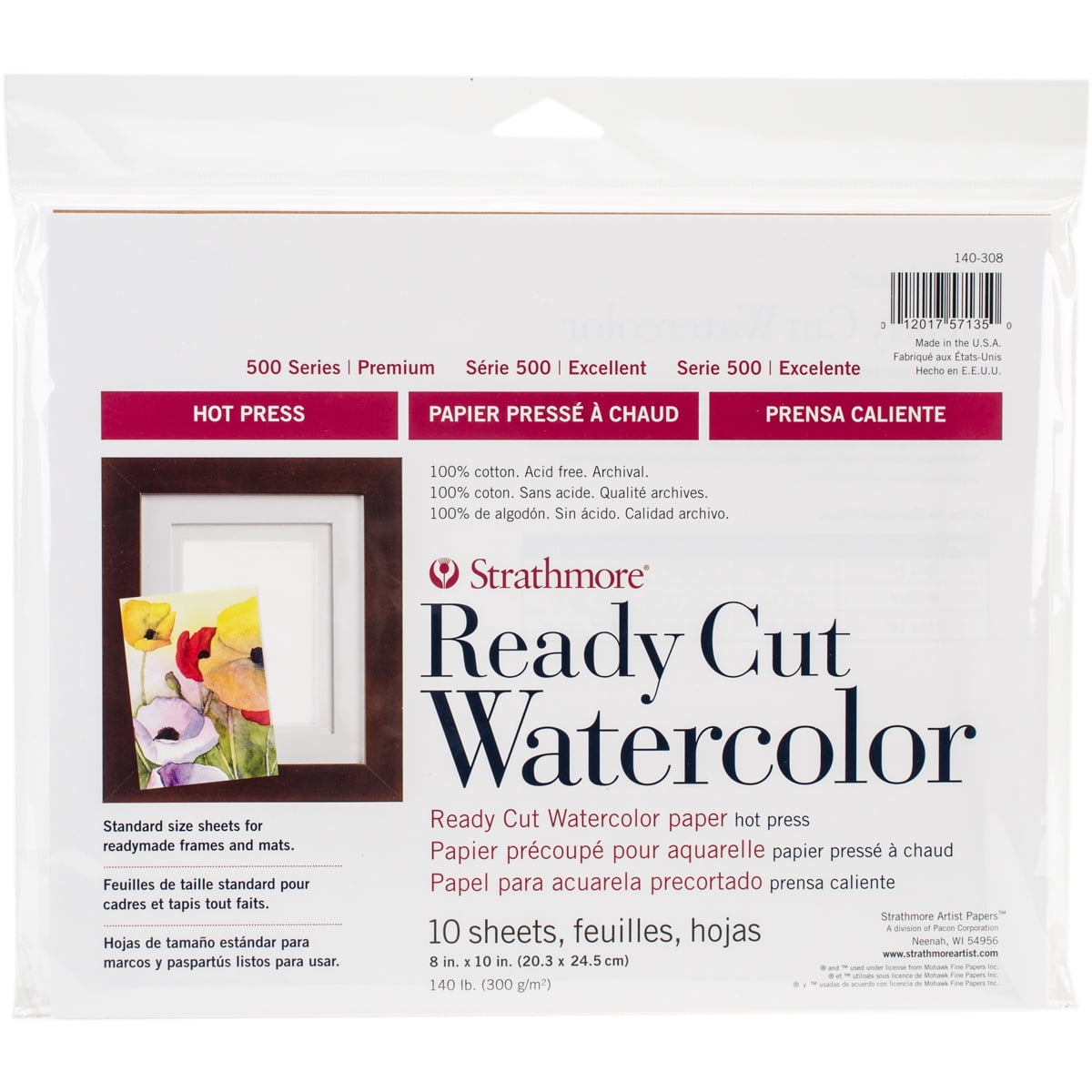 Strathmore Watercolor Paper Pack 8"X10"10 Sheets Walmart Canada